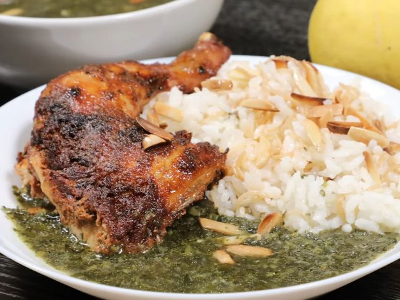 Homemade half chicken meal