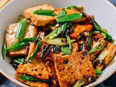 Tofu With Black Bean Sauce