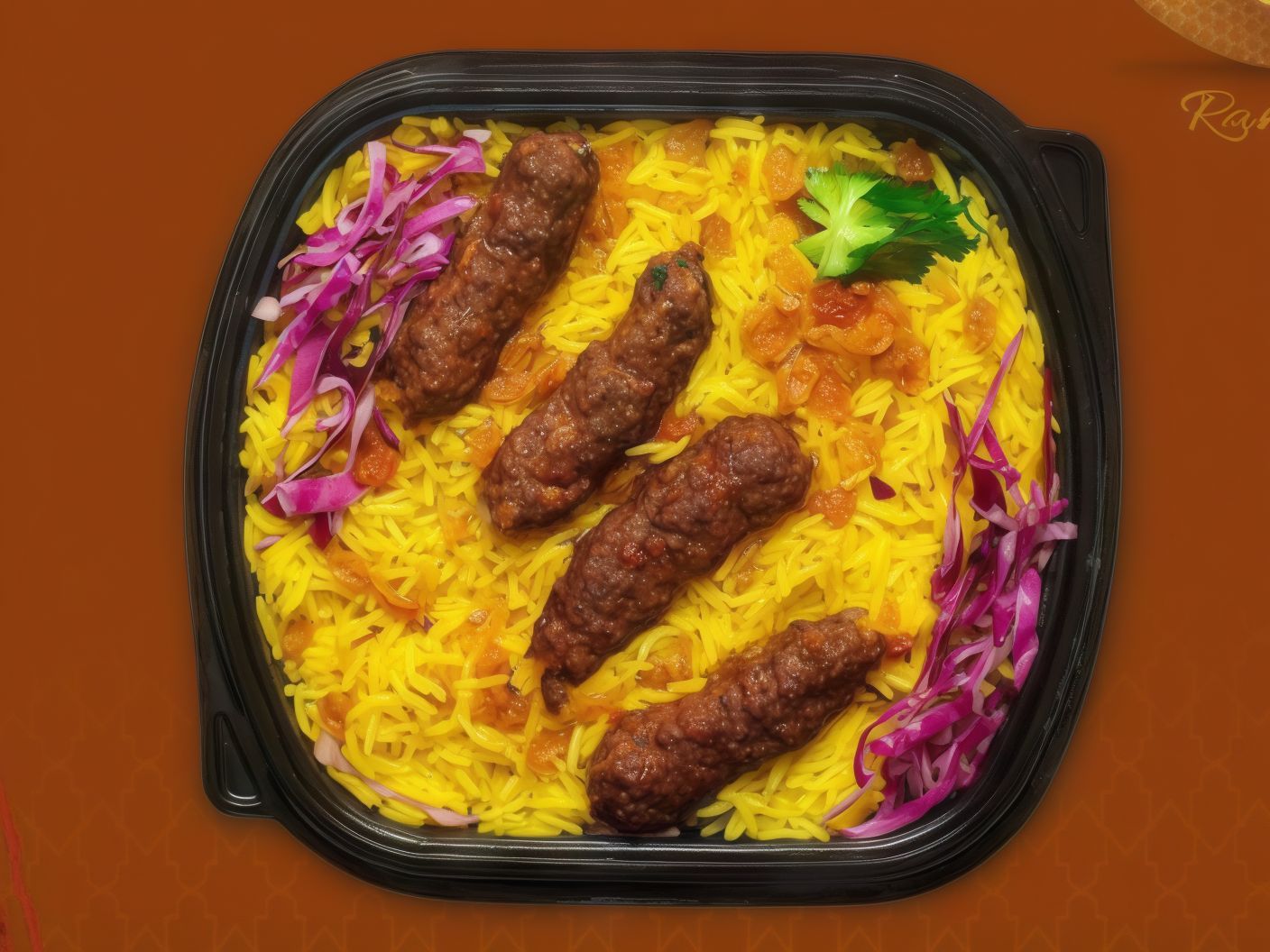 Kofta With Rice Meal