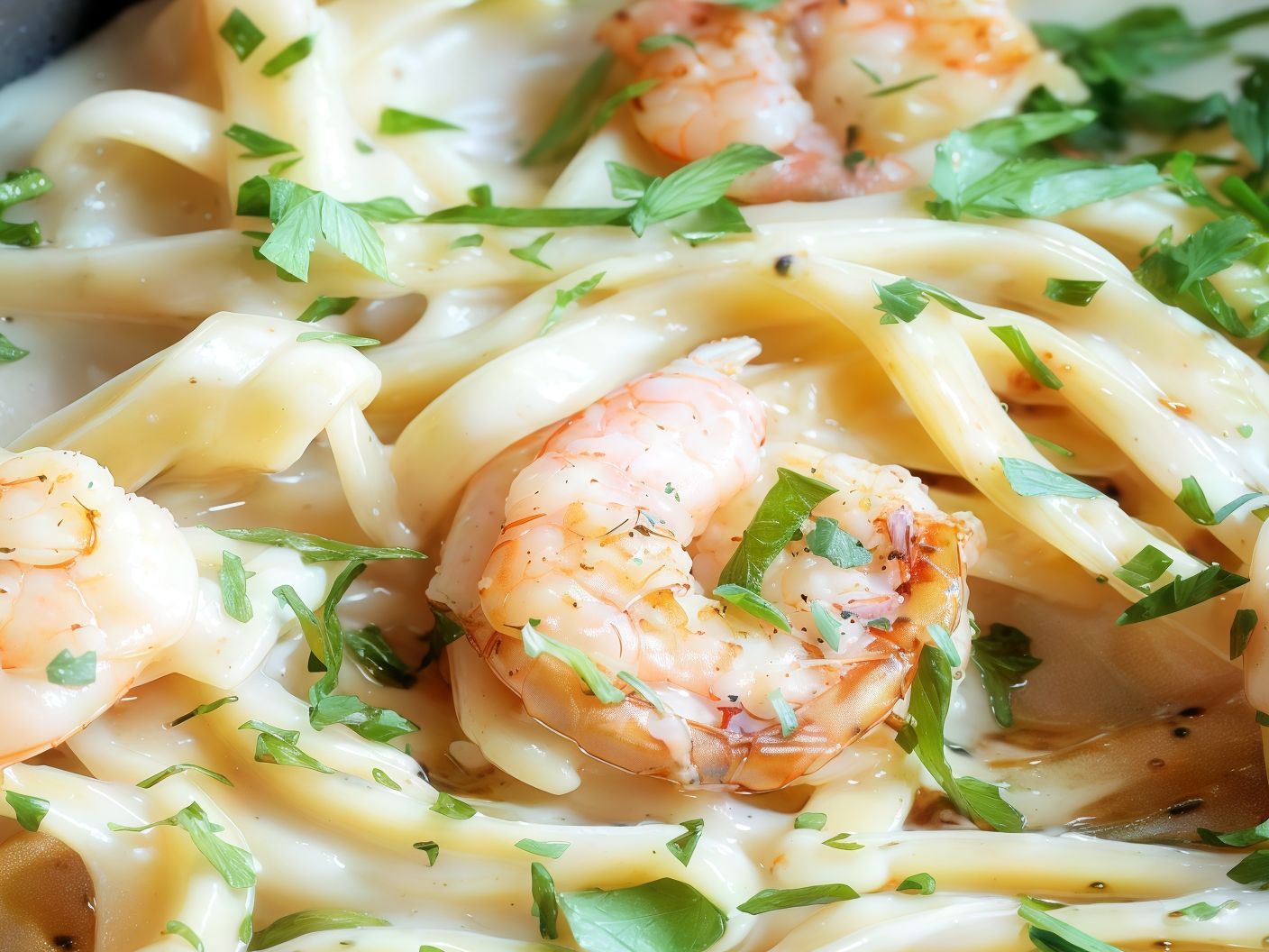 Fire Shrimp Pasta