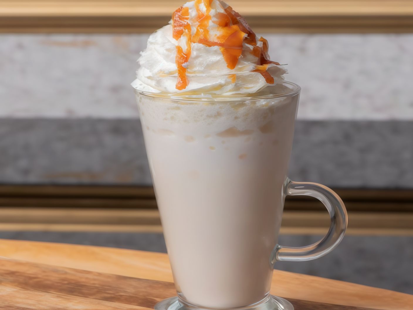 Cantaloupe And Vanilla Cocktail