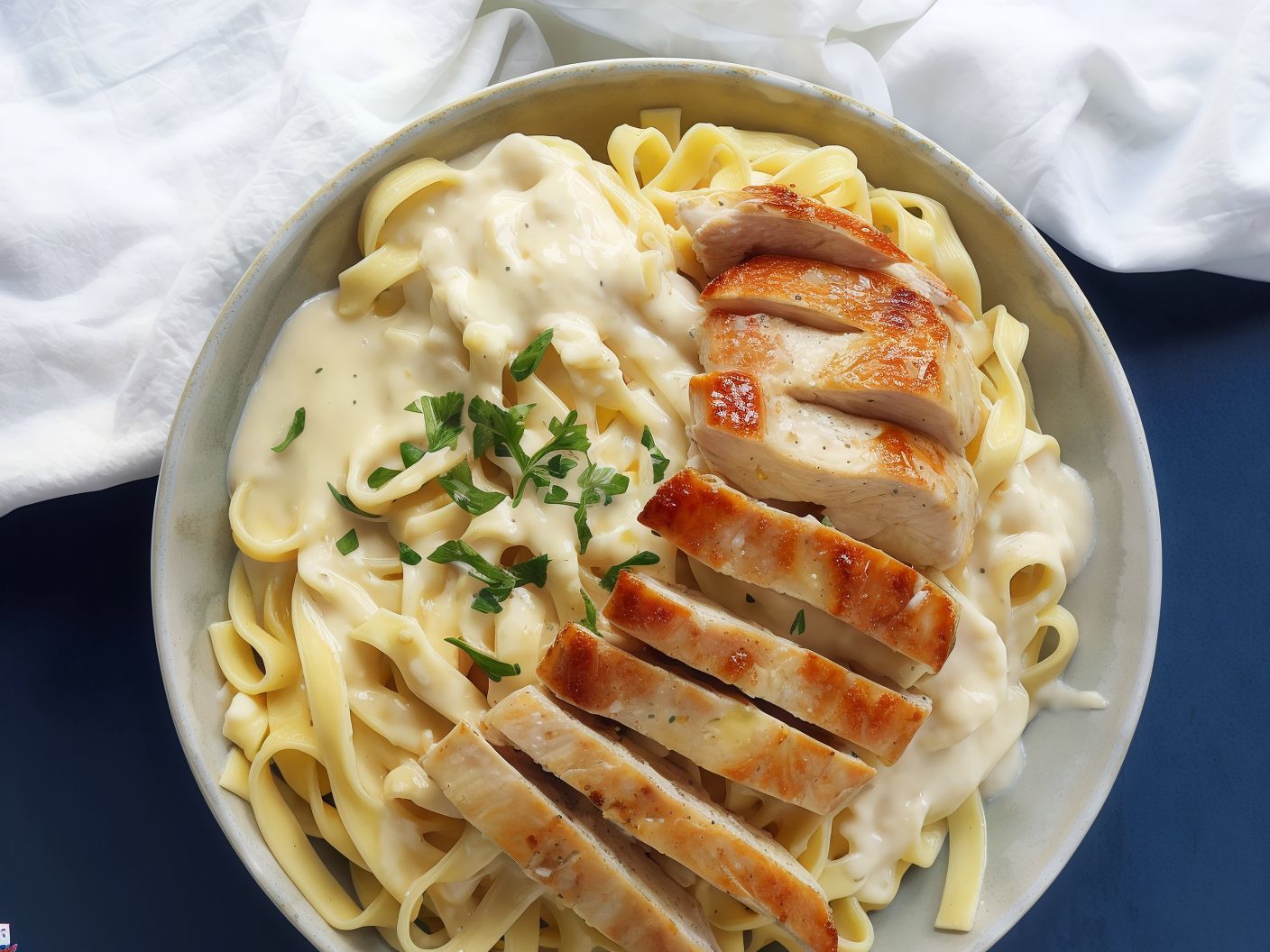 Chicken Fettuccini Pasta