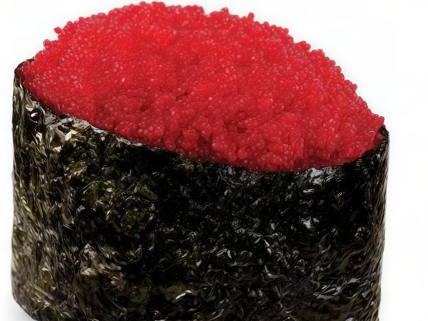 Red caviar nigiri