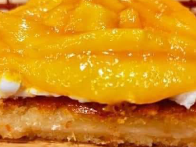 Shami Mango Basbousa