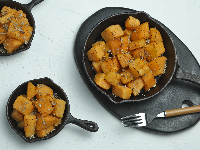 Grilled Sweet Potato Cubes