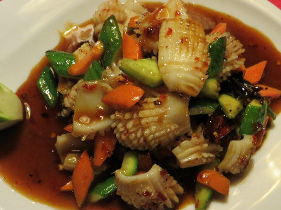 S08- Kun Pao Calamari In Chinese Style