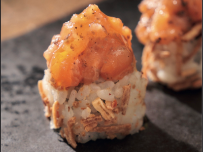 Salmon Truffle Roll