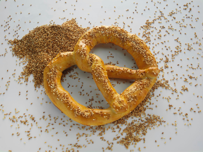 Sesame Pretzel