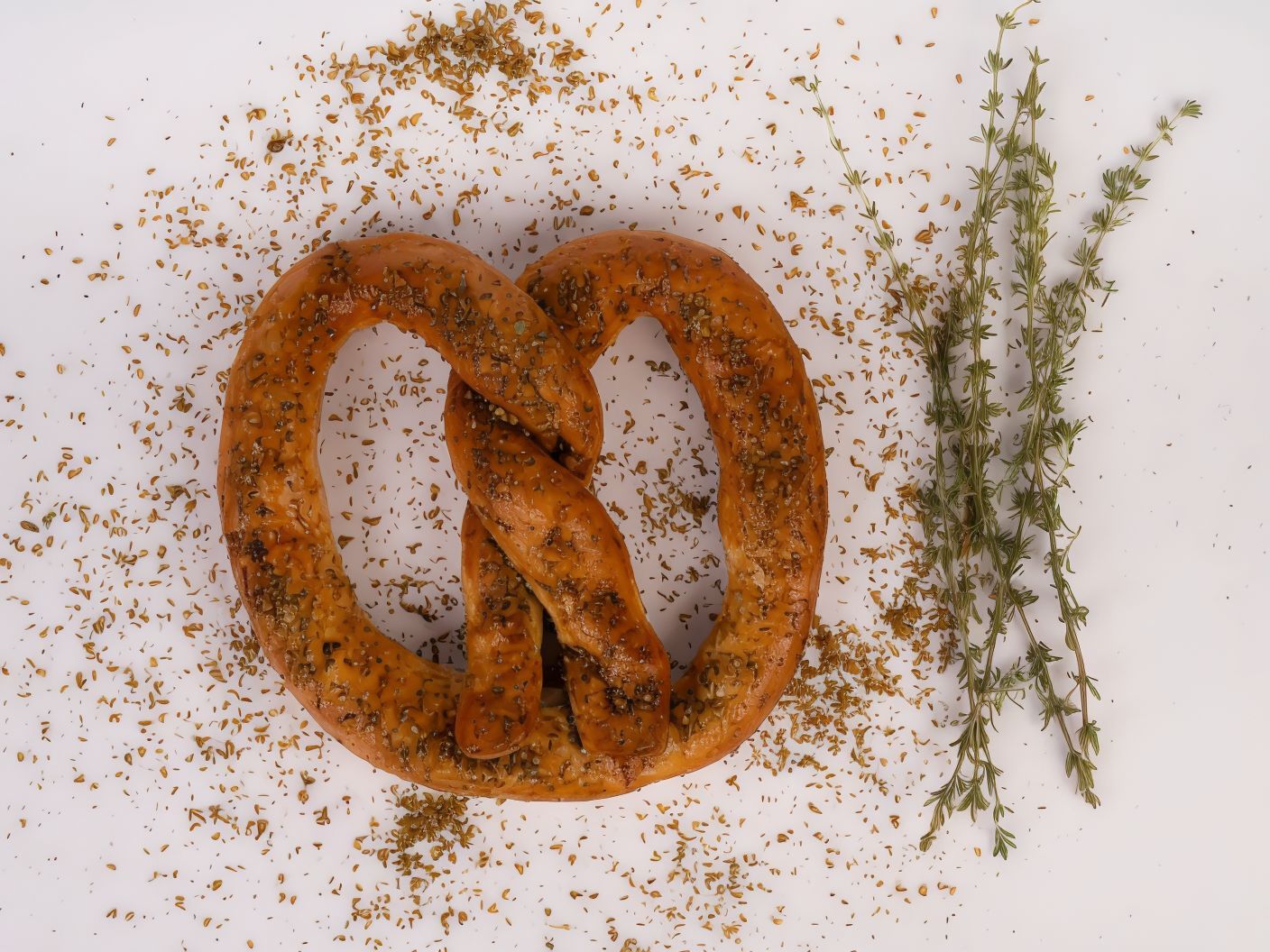 Zaatar Pretzel