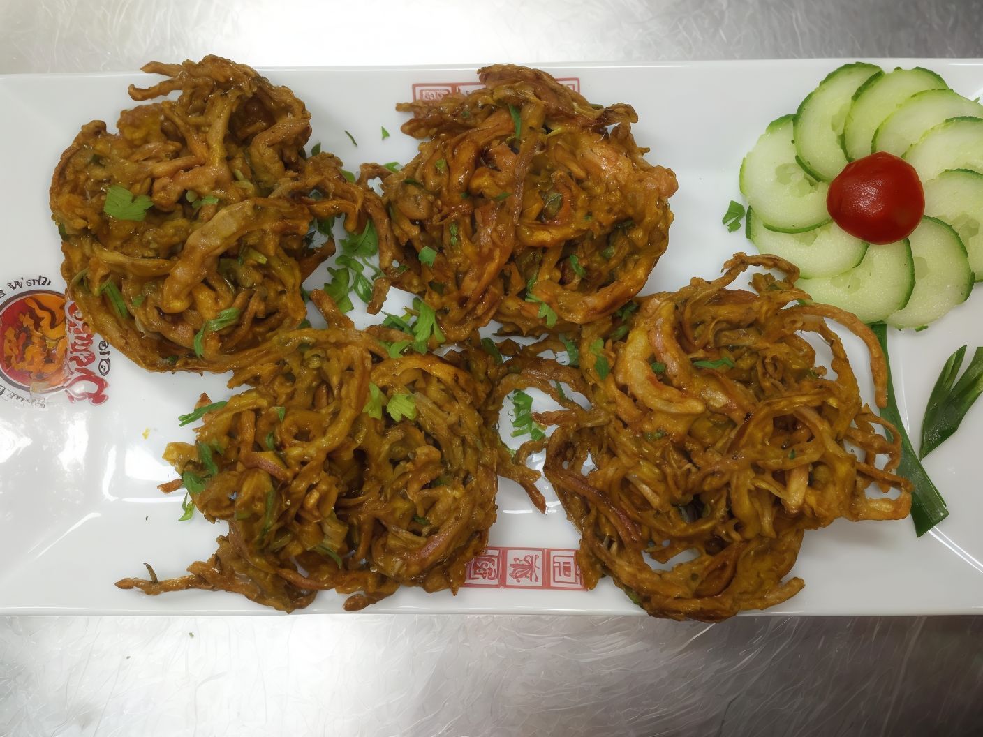 AI04- Onion Bhajiya In Indian Style