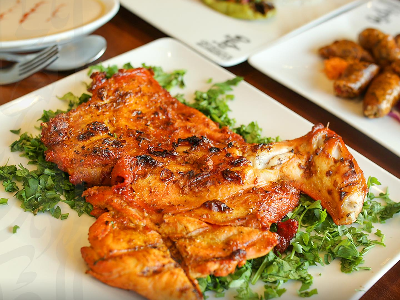 Half Grilled Chicken Platter
