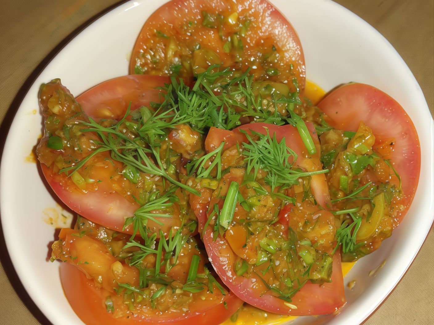 Marinated Tomatoes