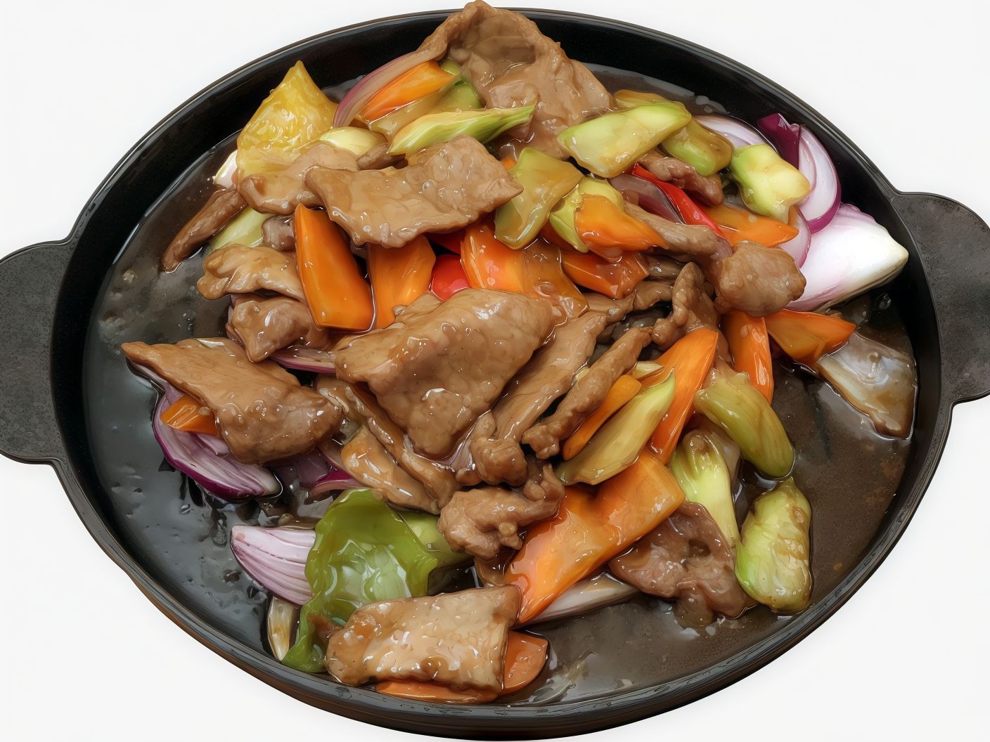 Beef With Oyster Sauce Platter