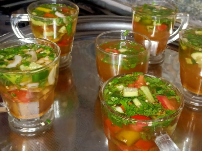 Marinated Salad Water