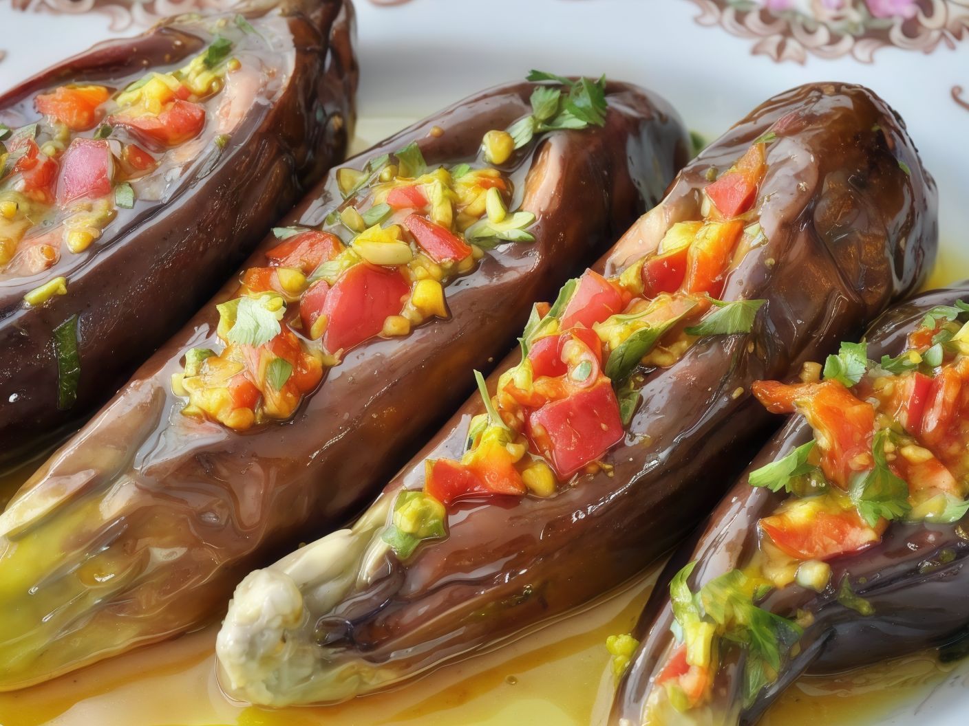 Pickled Eggplant