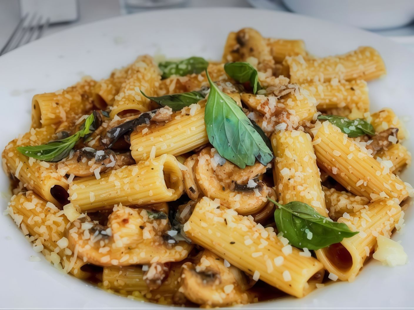 Truffle Rigatoni Pasta