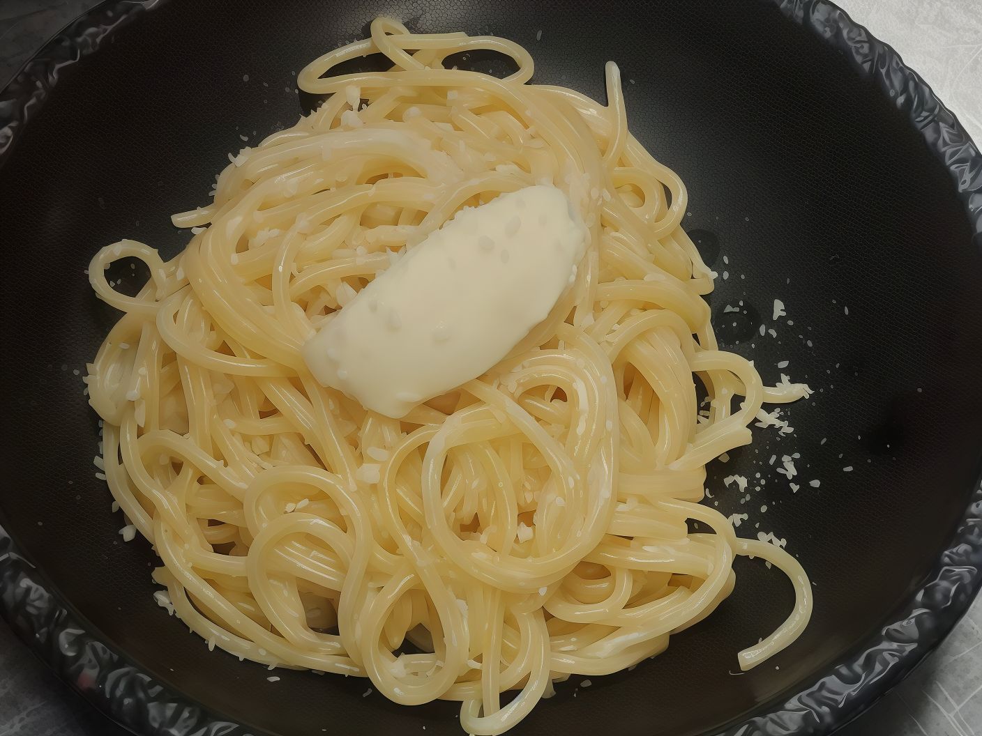 Spaghetti Parmesan