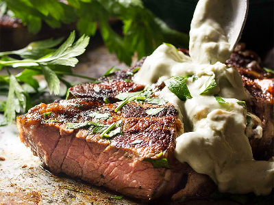 Fillet à la Gorgonzola Plate