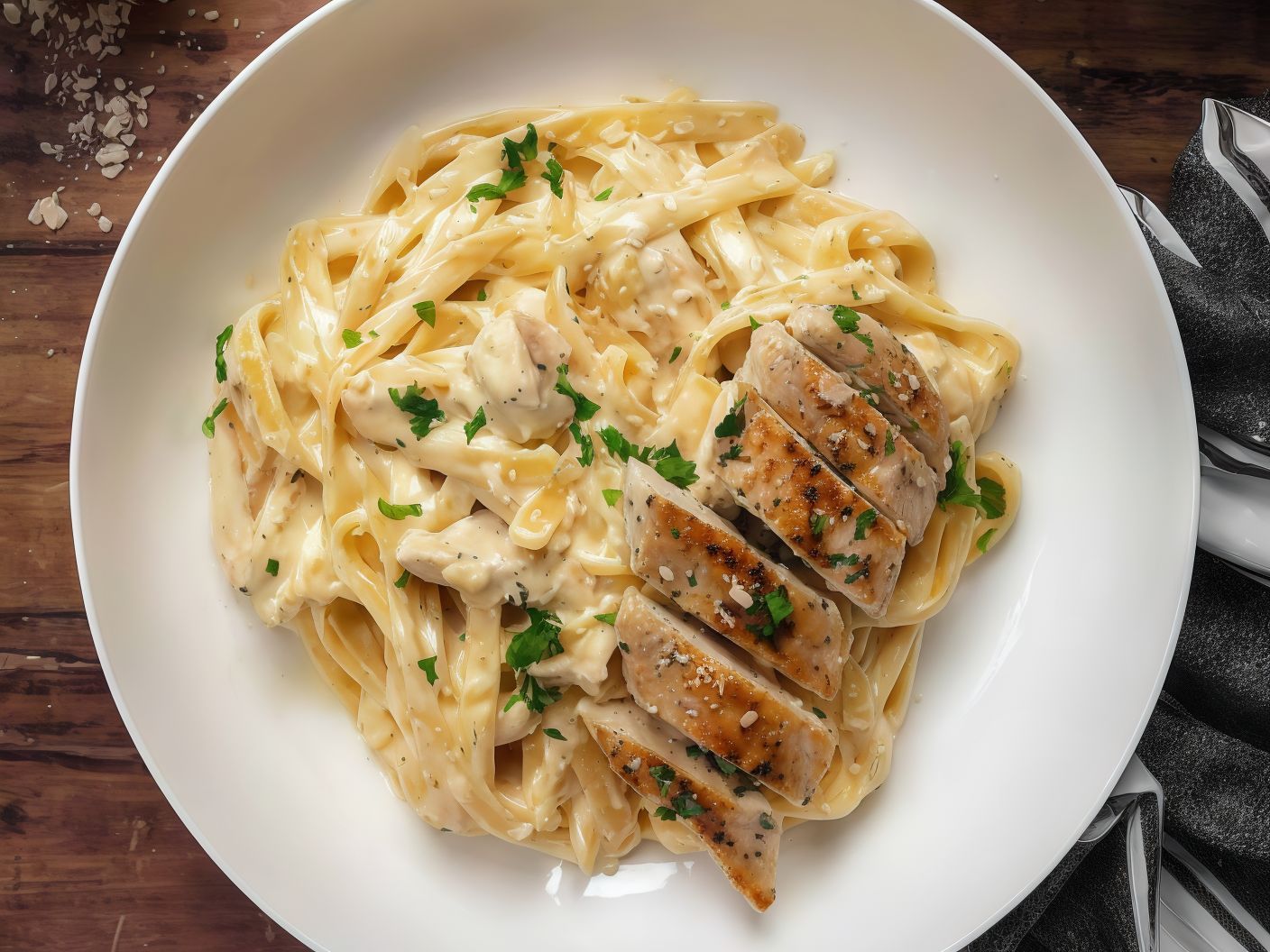 Chicken Alfredo Pasta