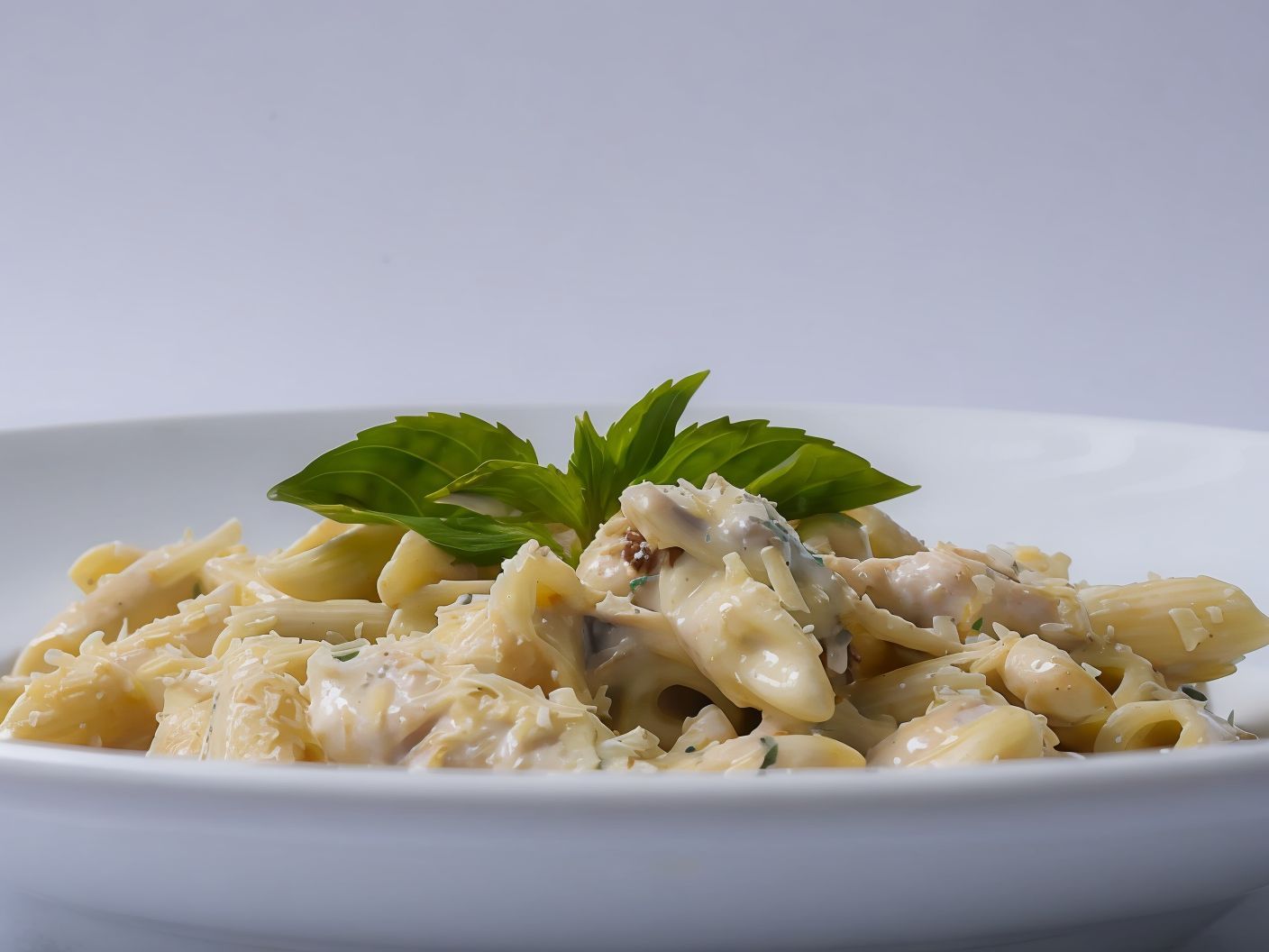 Chicken Penne Alfredo