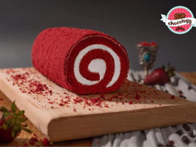Red Velvet Swiss Roll