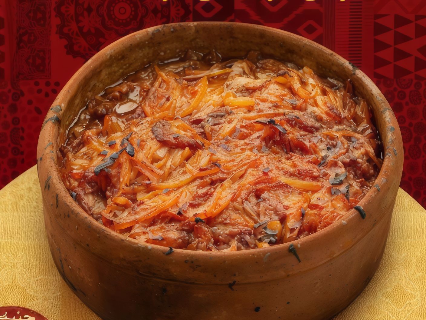 Meat With Onions Casserole