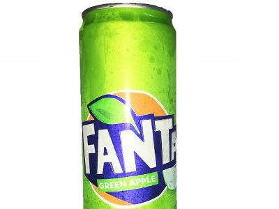 Fanta Apple Cans