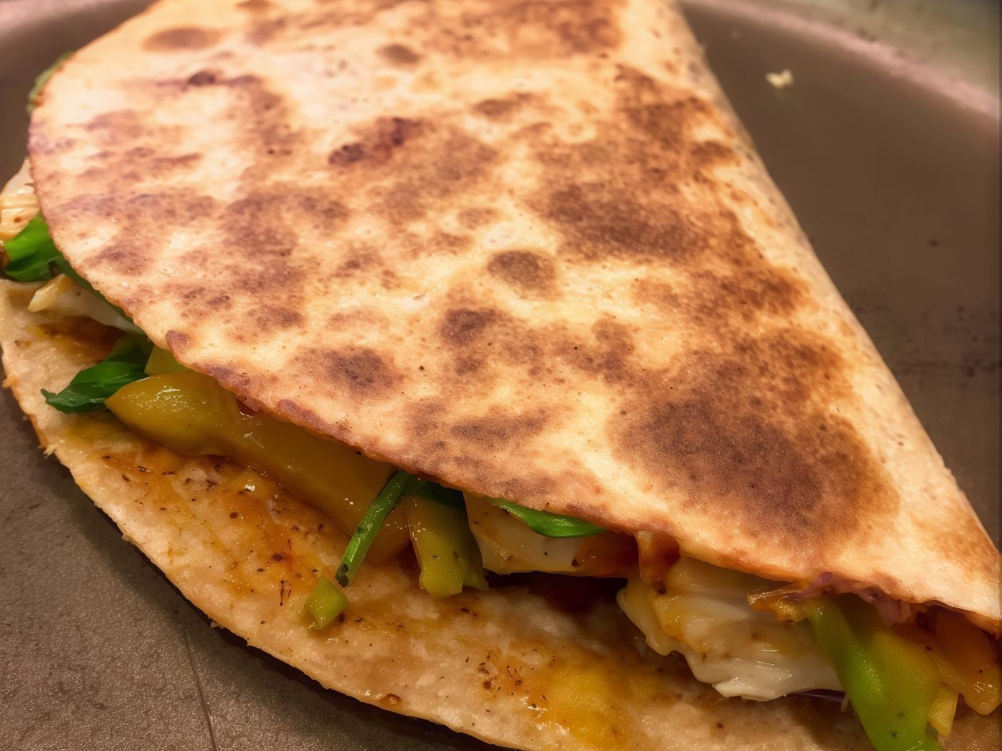 Veggie Quesadilla Sandwich