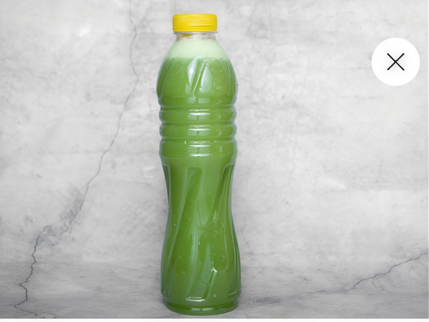 Lemon With Mint Juice Bottle