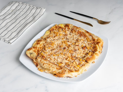 Cream And Nuts Pie