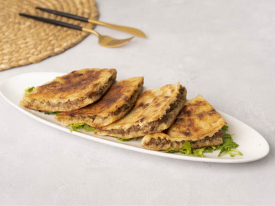 Hawawshi With Mozzarella Cheese