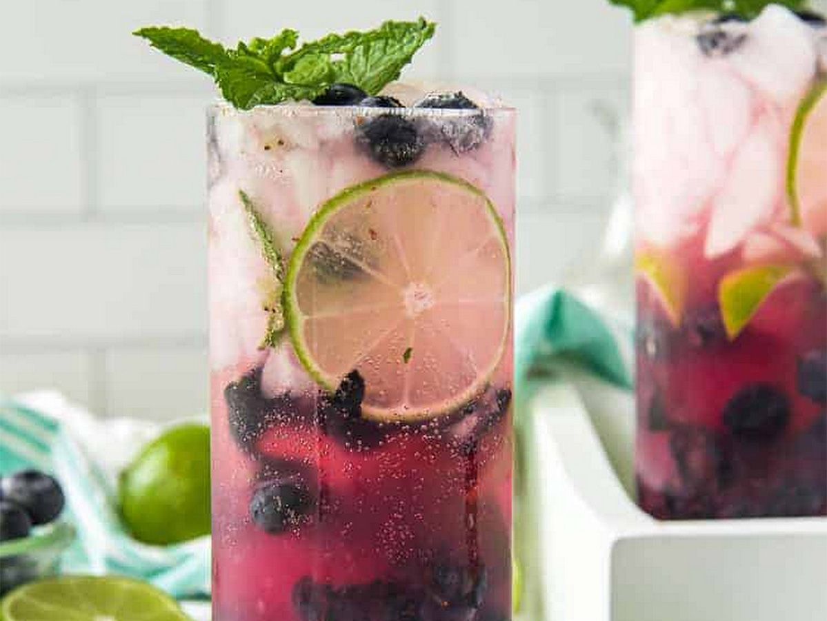 Blueberry Mojito