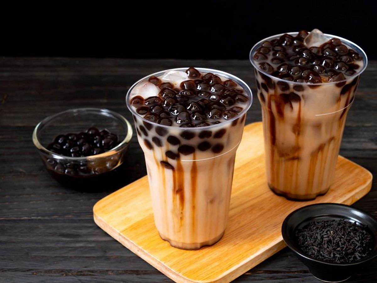 Milk Tea Brown Sugar boba