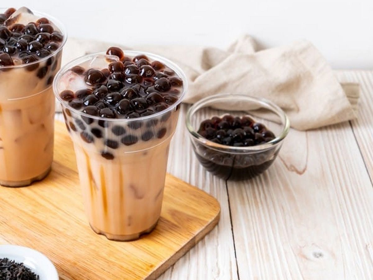 Vanilla Latte boba