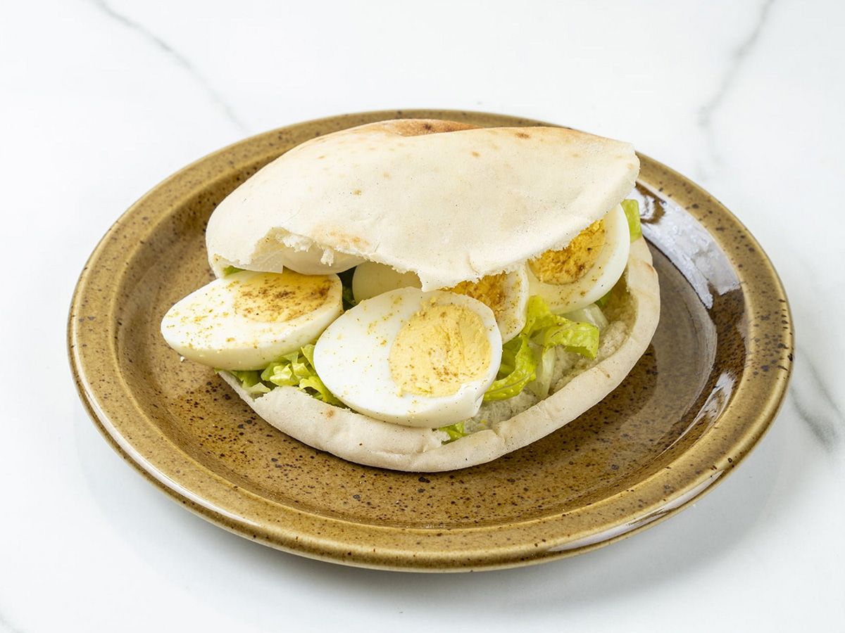 Boiled Eggs Omda Sandwich