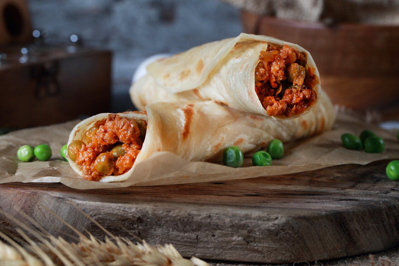Chabati Kima Sandwich