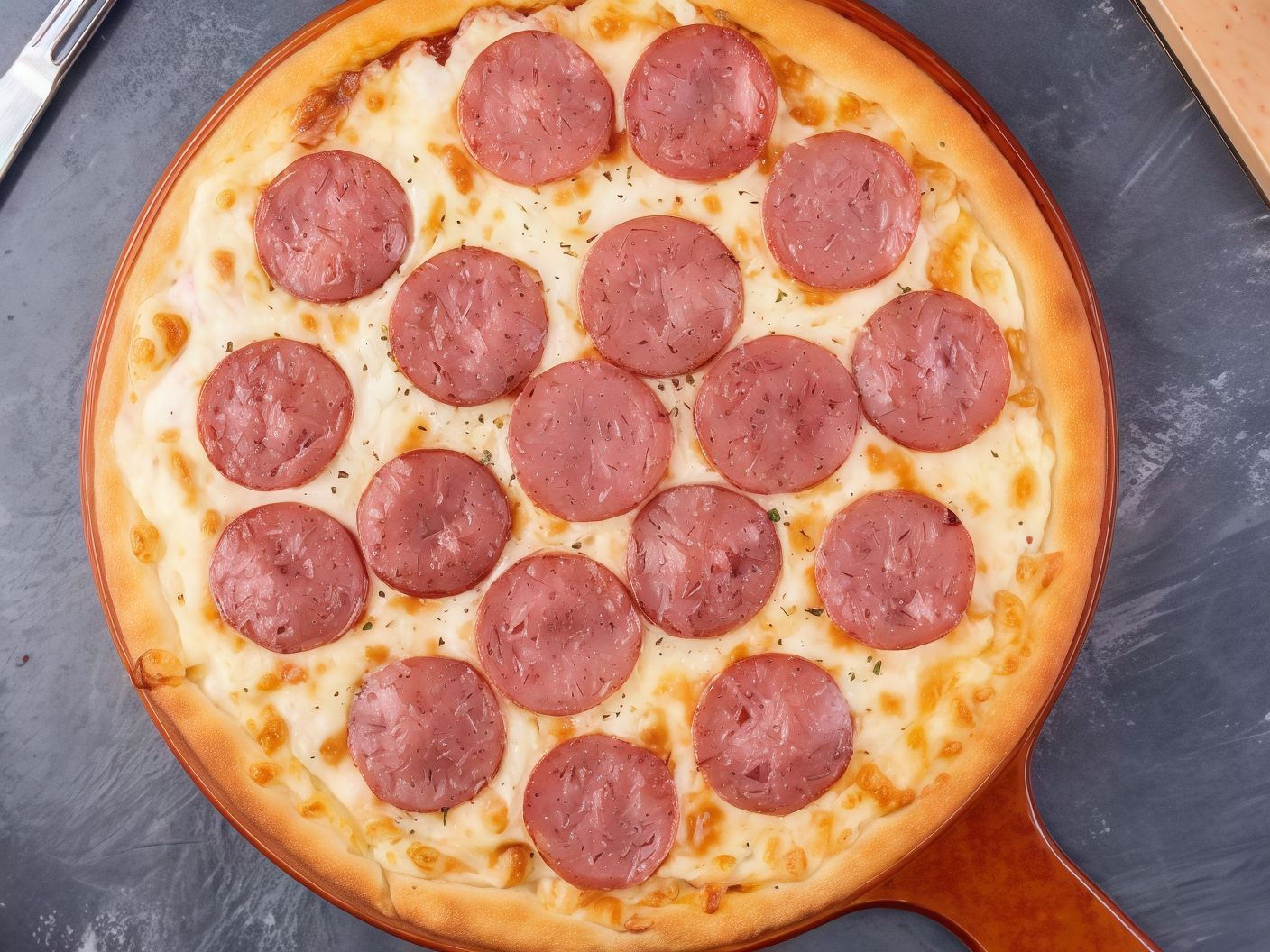 Salami Pizza (Pan or Classic)