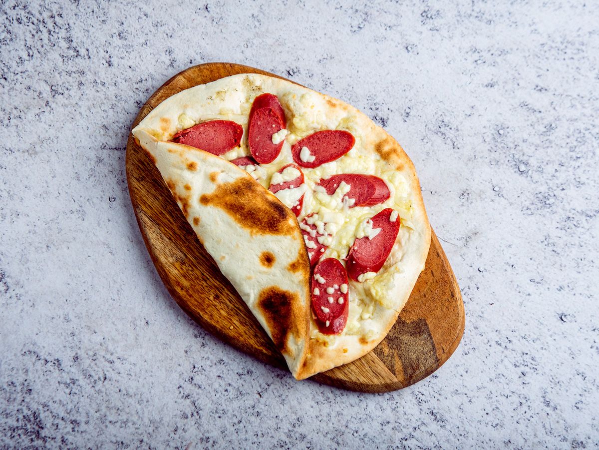 Cheese With Hotdog Manouche