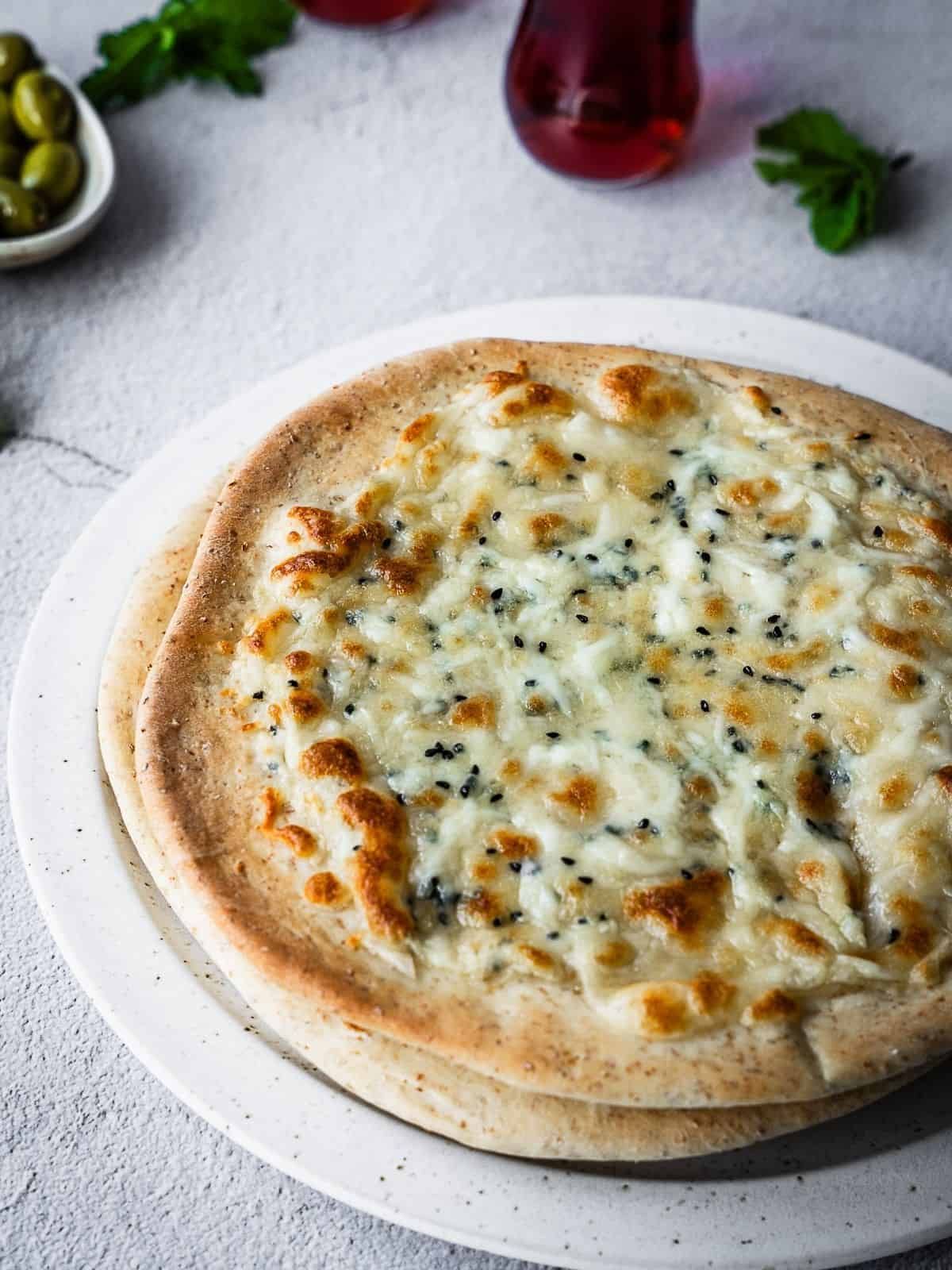 Cheese With Mint Manoucheh