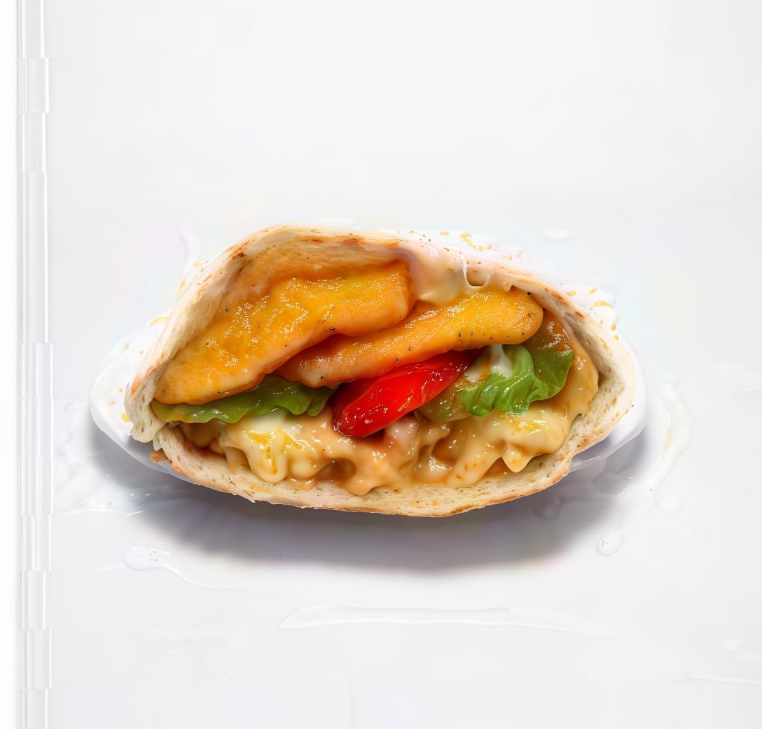 Roumy Cheese Sandwich with Ketchup or Mayonnaise