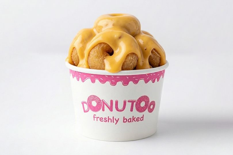 Cheesy Donut Bites 4 pcs