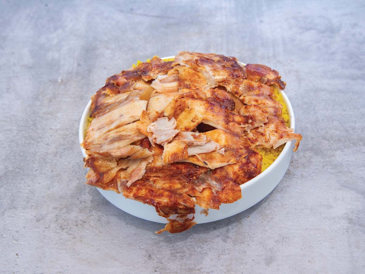 Large Chicken Shawerma Fatteh
