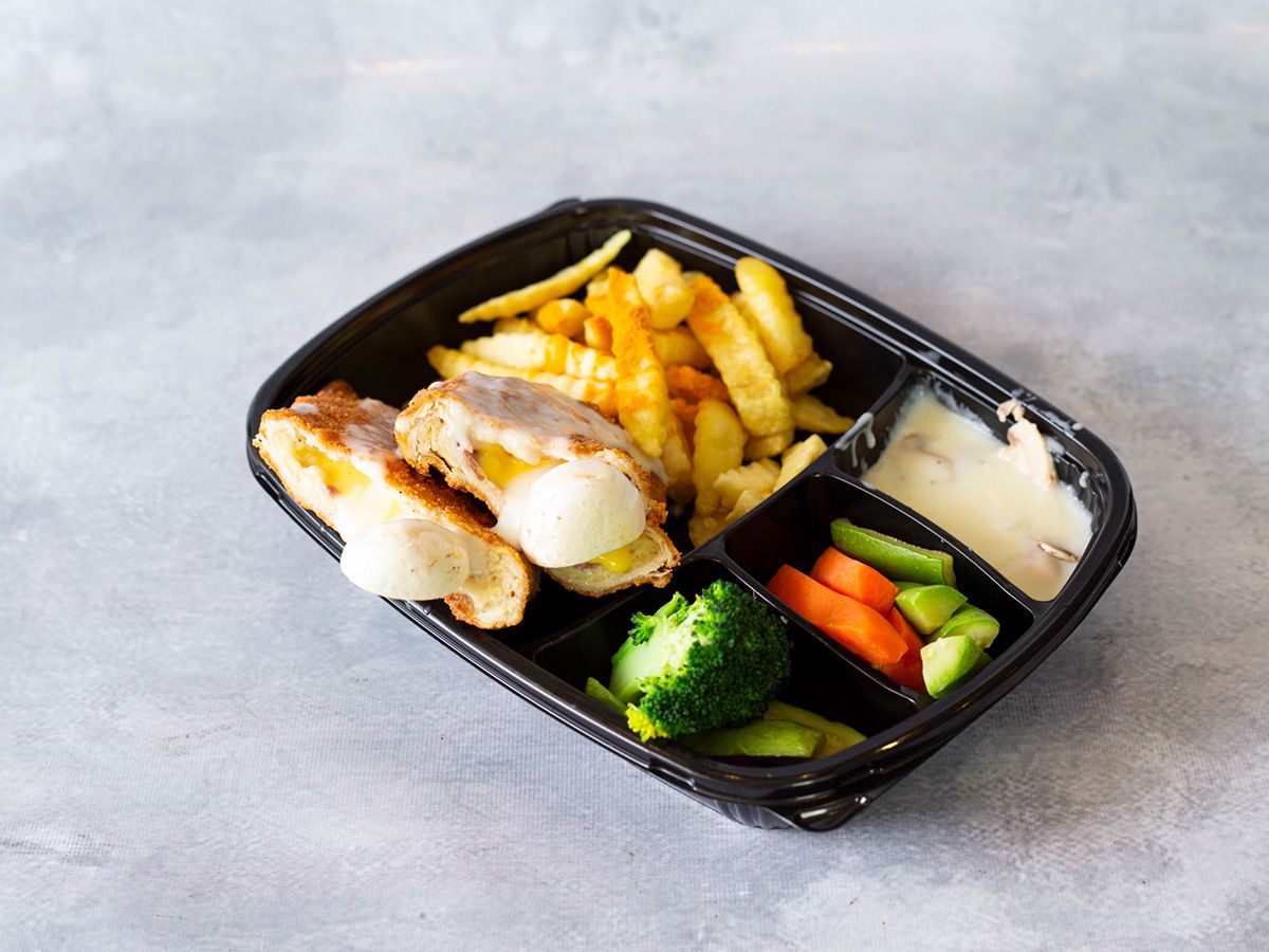 Chicken Cordon Bleu Western Meal