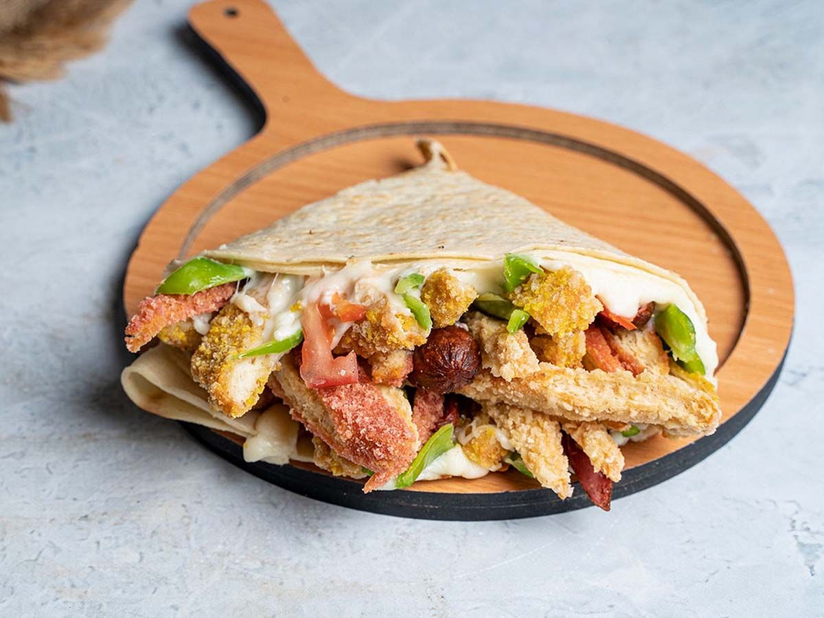 Chicken Fajita Crepe