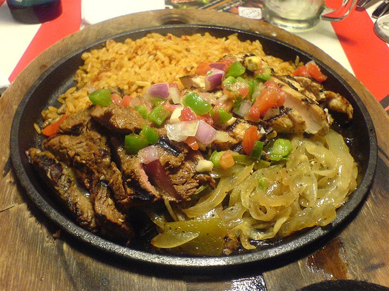 Chicken Fajita Platter