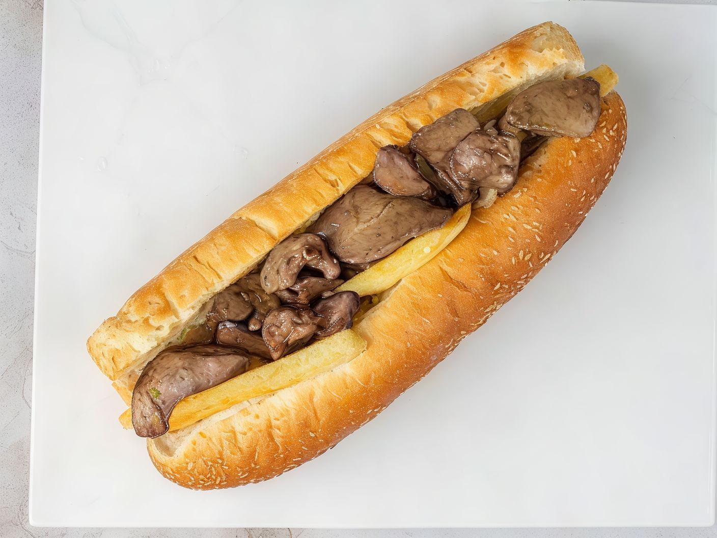 Chicken Liver Sandwich