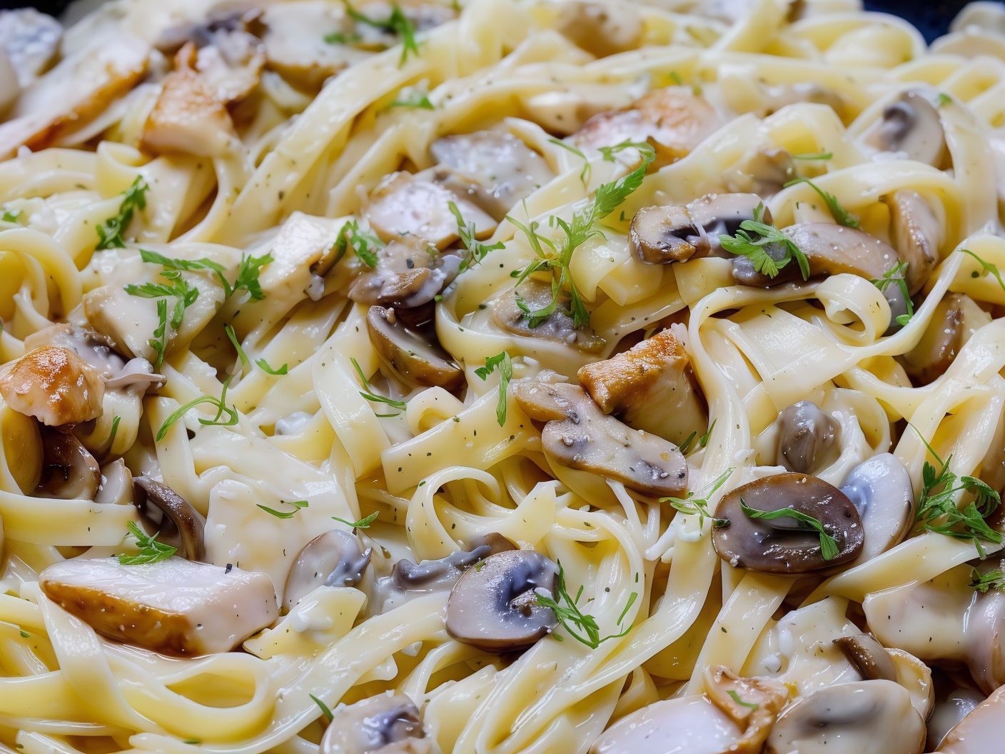 Chicken Mushroom Pasta
