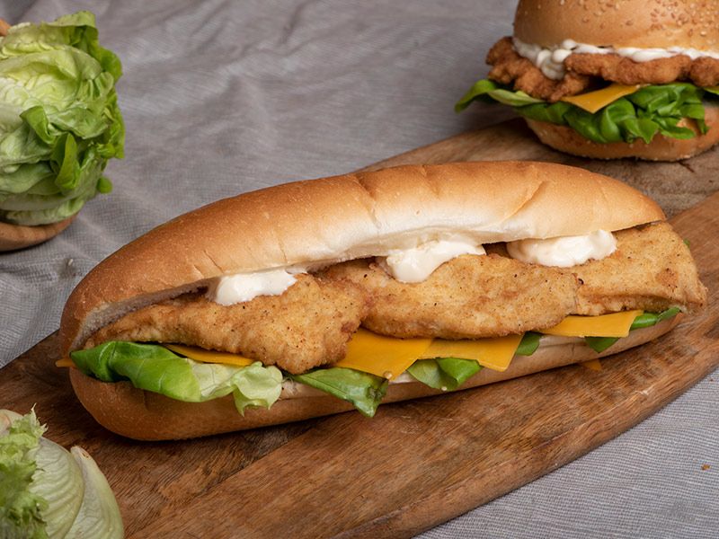 Classic Chicken Pane Sandwich