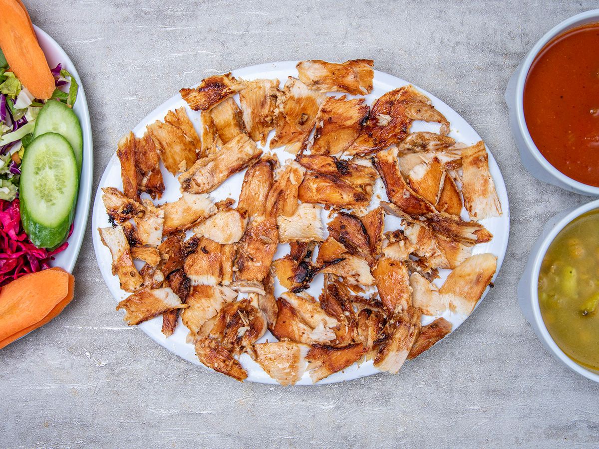 Chicken shawarma Dish