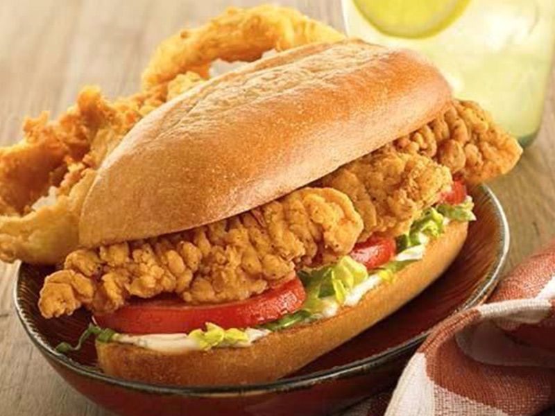 Acacus chicken burger